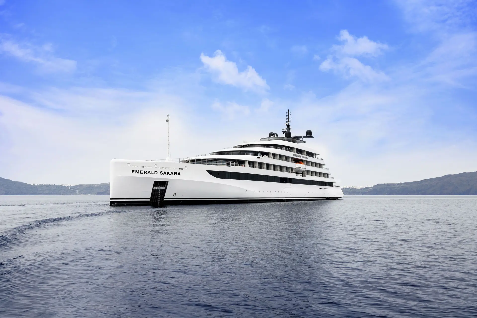 Luxury travel scenery